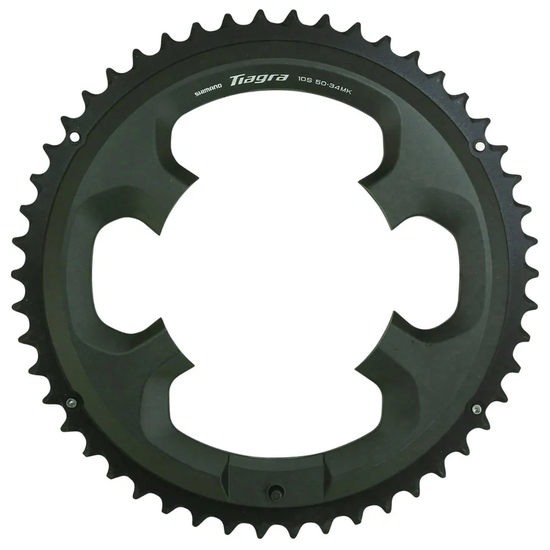 Plateau Shimano Tiagra FC-4700 50 dents 10 vit. BCD 110 4 boulons extérieur aluminium