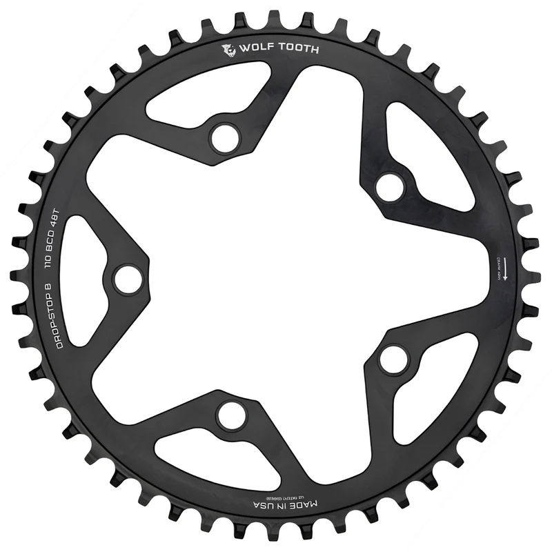 Plateau Wolf Tooth 5 boulons 48 dents