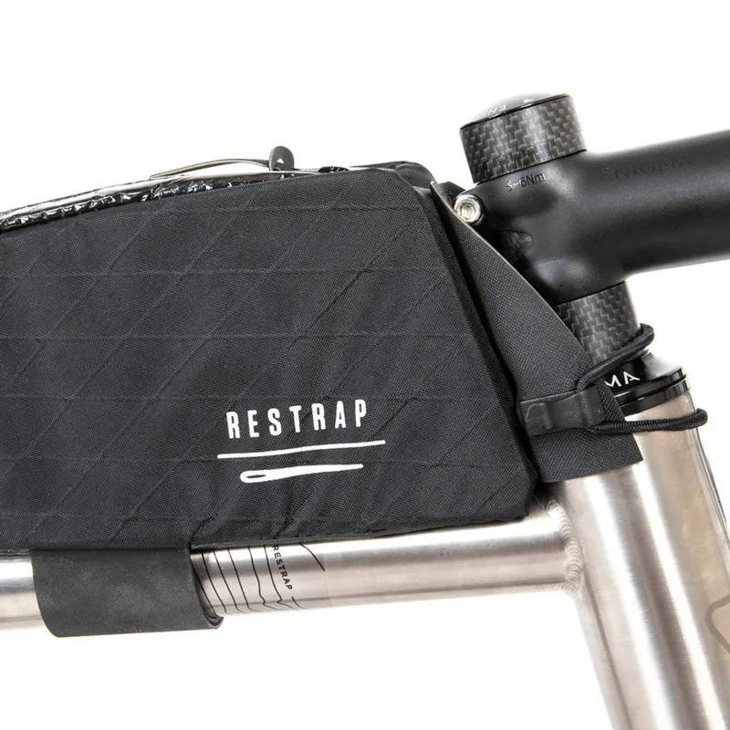 Sac pour tube supérieur Restrap Race Top Tube V2 Noir