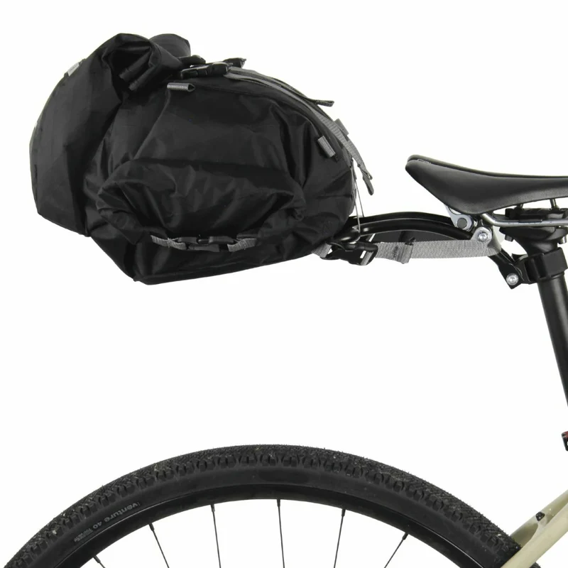 Sac de Selle Arkel Rollpacker 15L Noir Avec Support