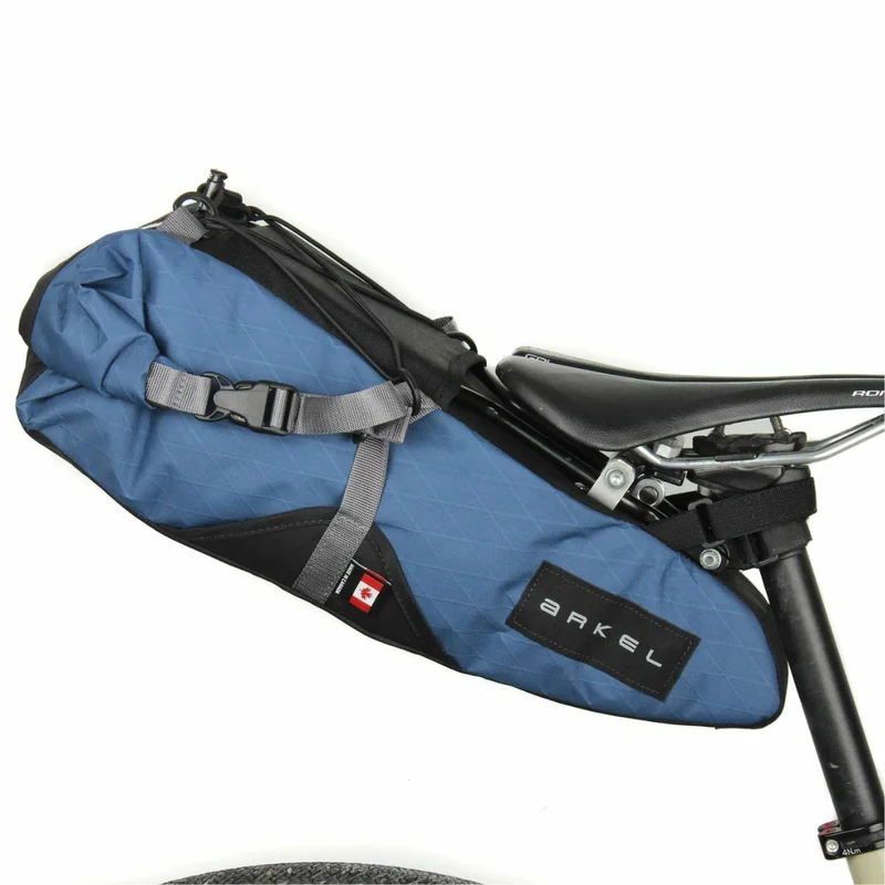Sac de Selle Bikepacking Arkel Seatpacker 9L Avec Support