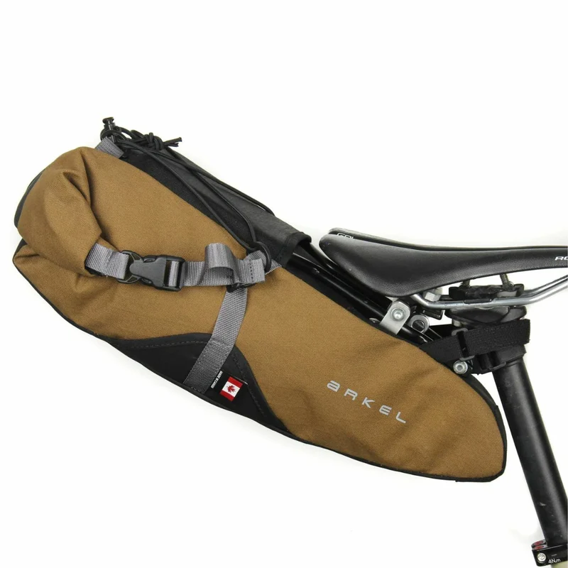 Sac de Selle Bikepacking Arkel Seatpacker 9L Avec Support