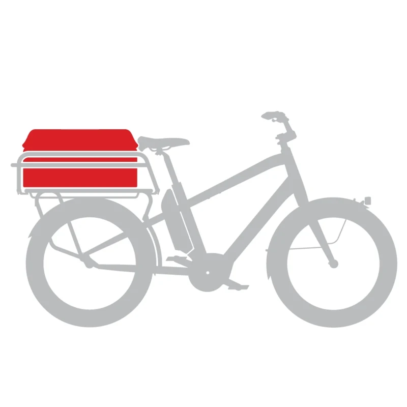 Sac arrière XXL 170L pour Benno Boost et 46er