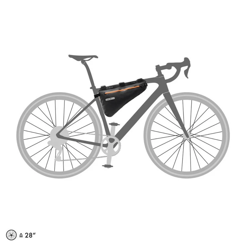 Sac de cadre Ortlieb 4L noir