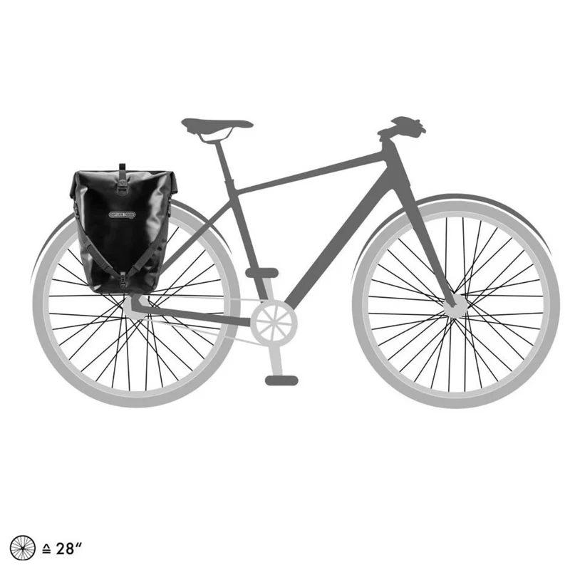 Sacoche Ortlieb Back-Roller Free QL3.1 20l unité Noir