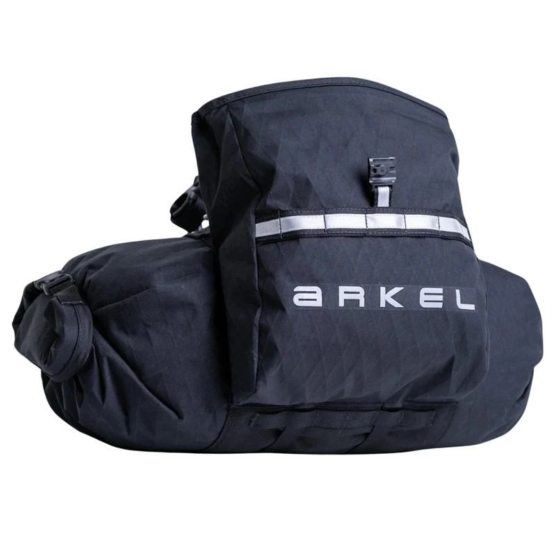 Sac de guidon Arkel Rollpacker Avant 15 avec support