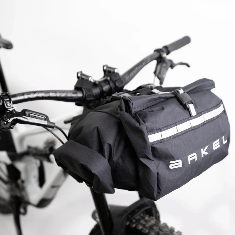Sac de guidon Arkel Rollpacker Avant 15 avec support