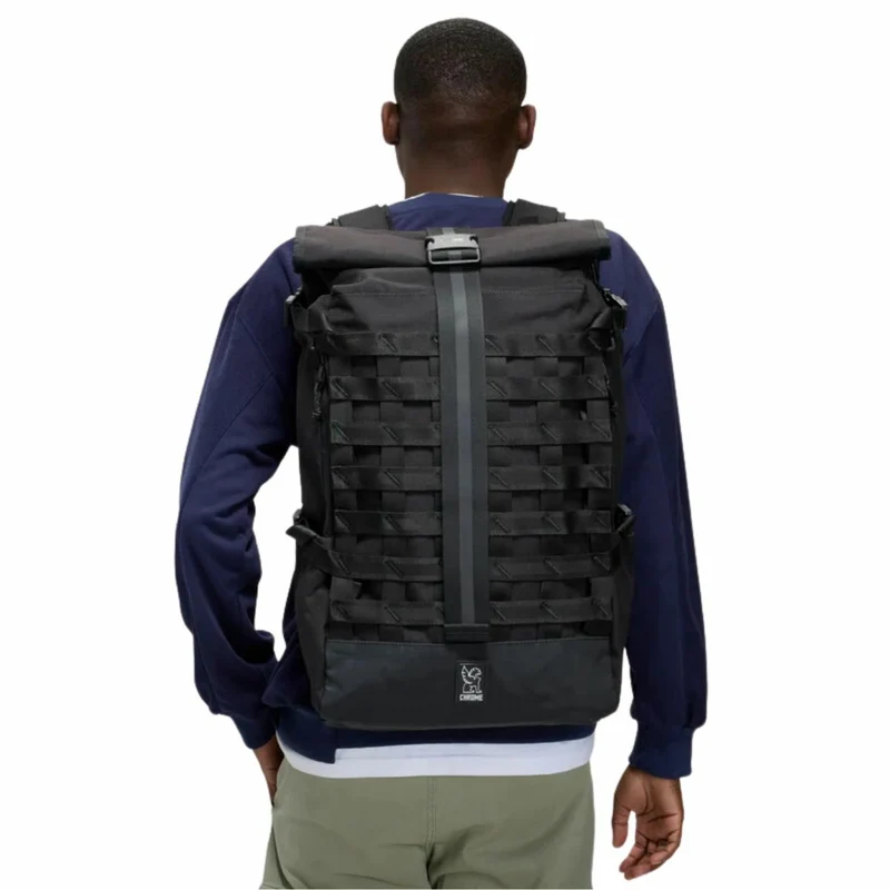 Sac à dos Chrome Barrage 34l Noir réflectif