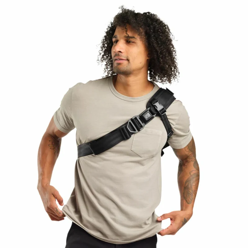 Sac à bandoulière Chrome Kadet 9l Noir réflectif