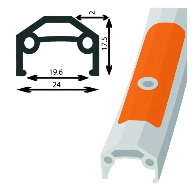 Roue arrière Damco alliage 700c roue-libre qr