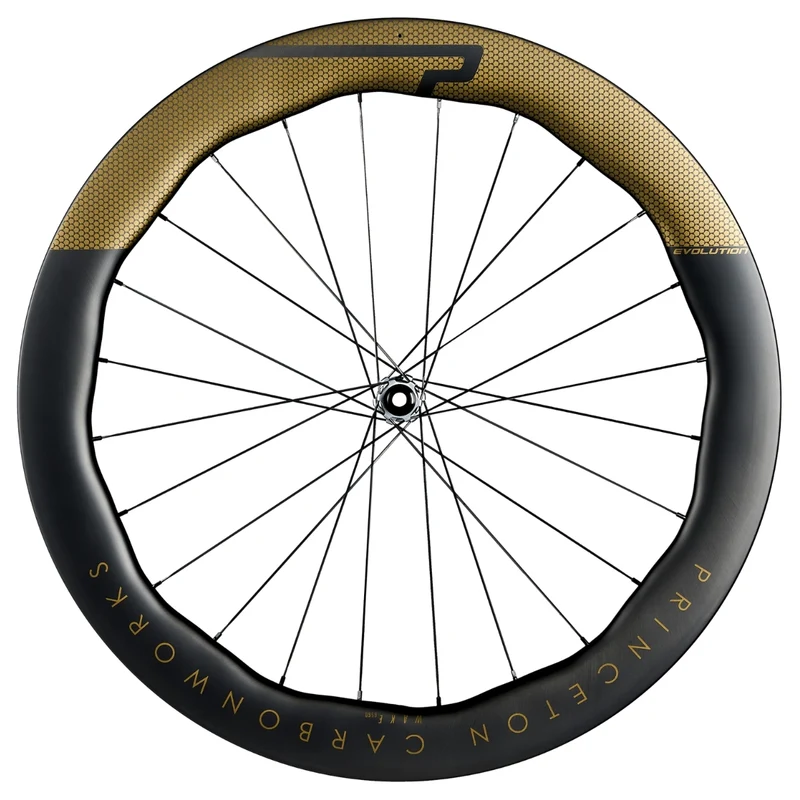 Roues Princeton Carbonworks Wake 6560 (moyeux Tactic R01) logo or