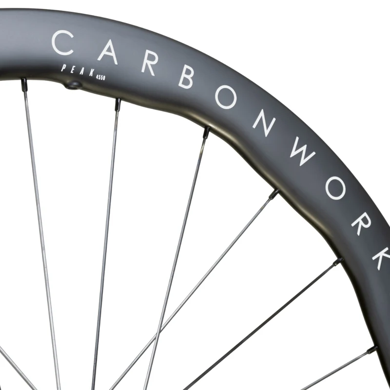 Roues Princeton Carbonworks Peak 4550 Evo (moyeux DT 240) logo noir