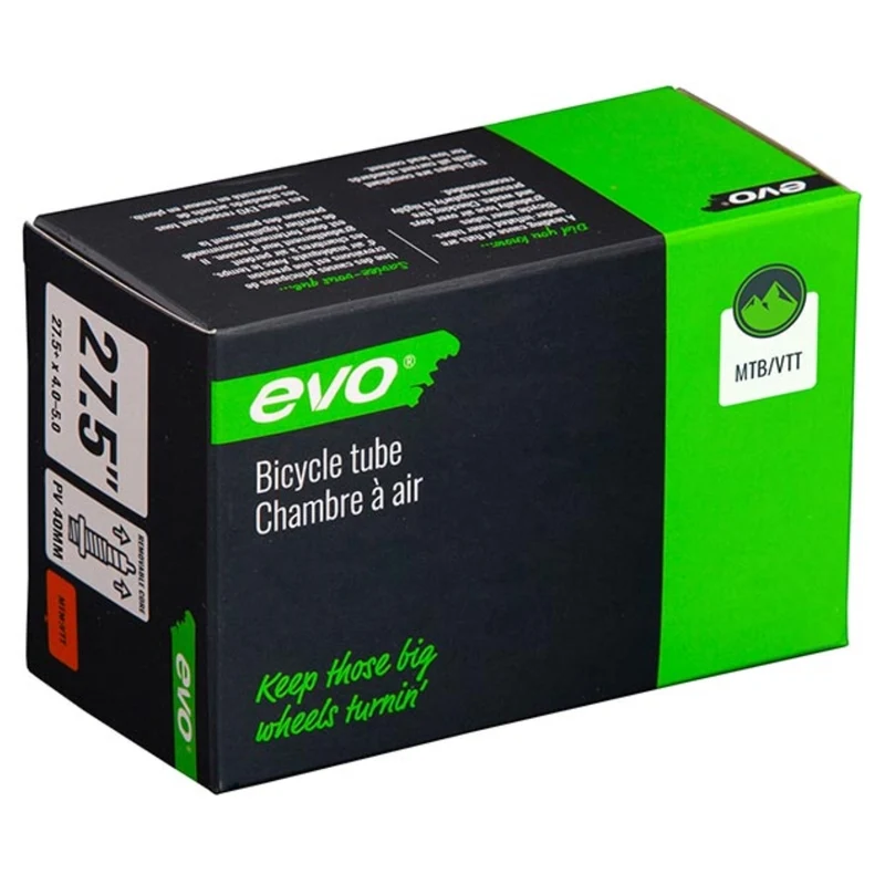 Chambre à air Evo presta 27.5x4.00/5.00 valve 40mm