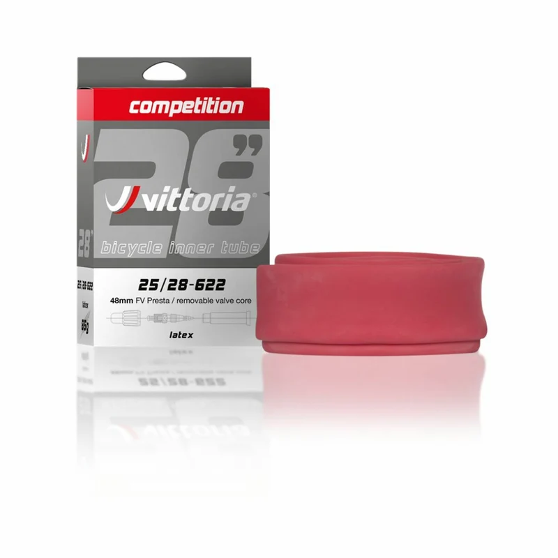Vittoria Chambre à air Latex 700x25-28 48mm Presta