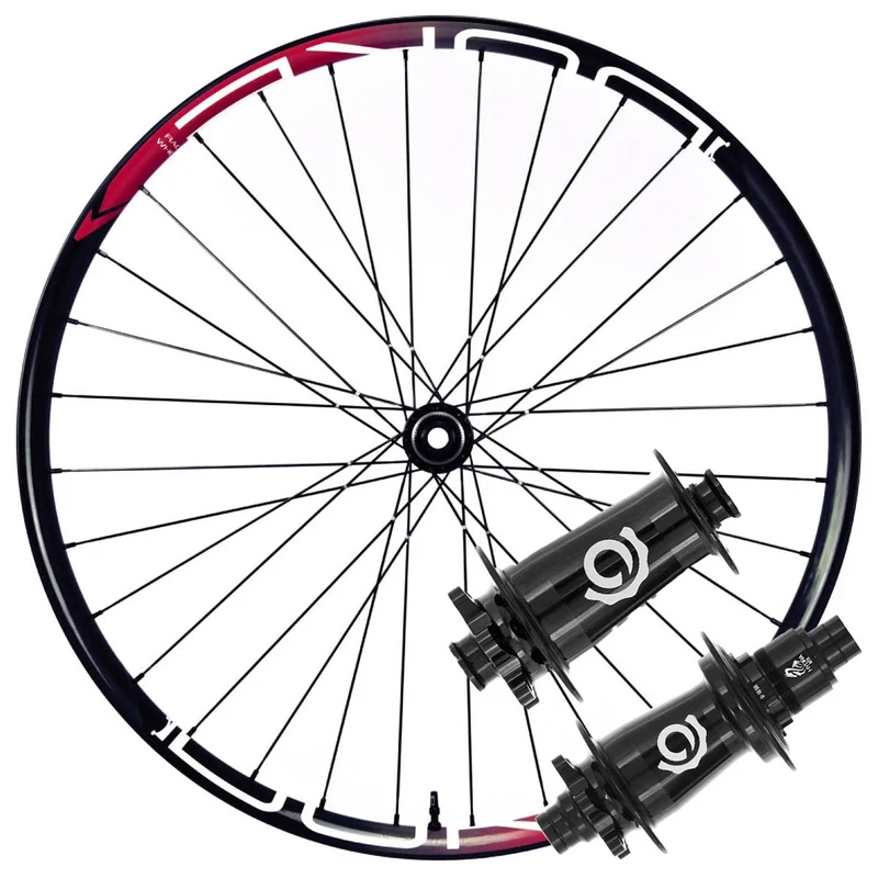 Roues Duke Fury Jack SLS3 6TERS Industry Nine Hydra - Boost MicroSpline Rouge