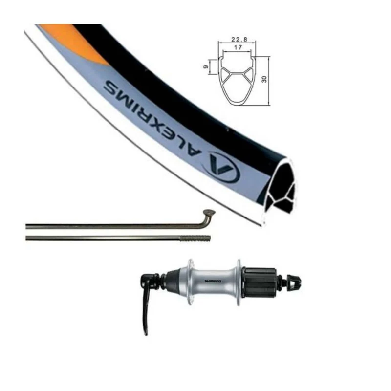 Jante alexrims - 700c g6000 (double paroi) - argent