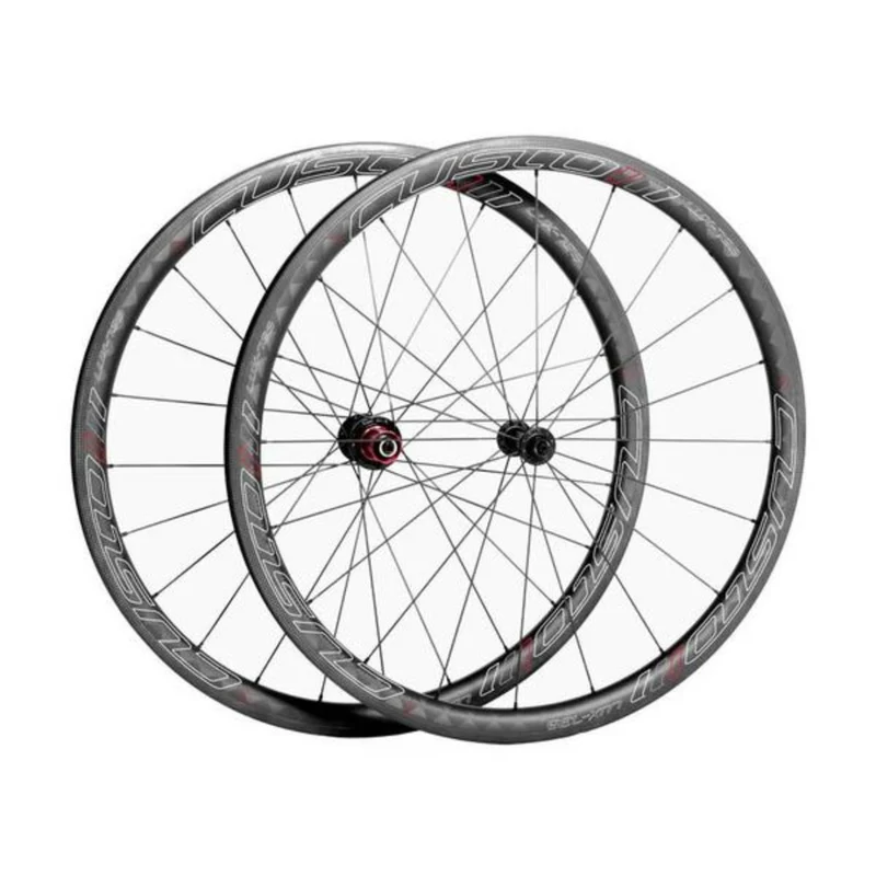 Roues Custom Lux 735 disque carbon paire
