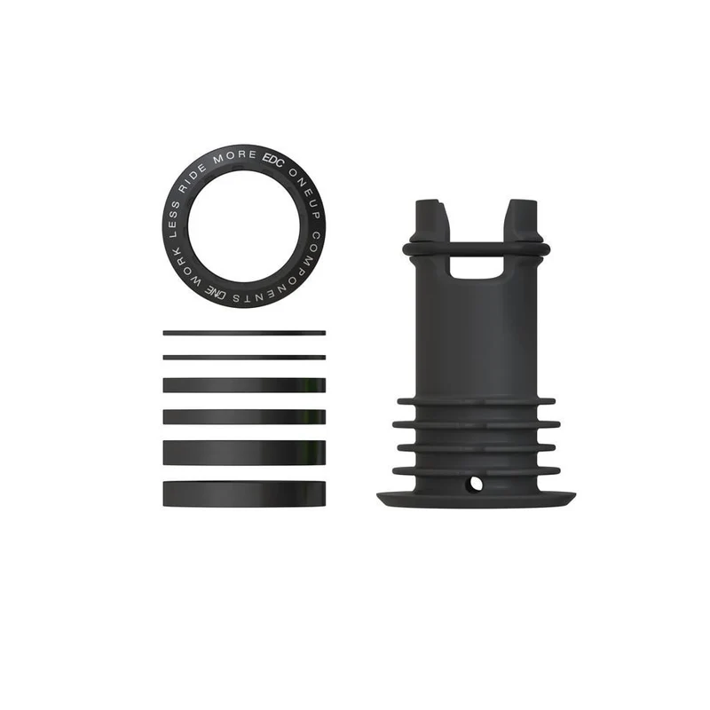 OneUp EDC stem top cap & preload kit noir