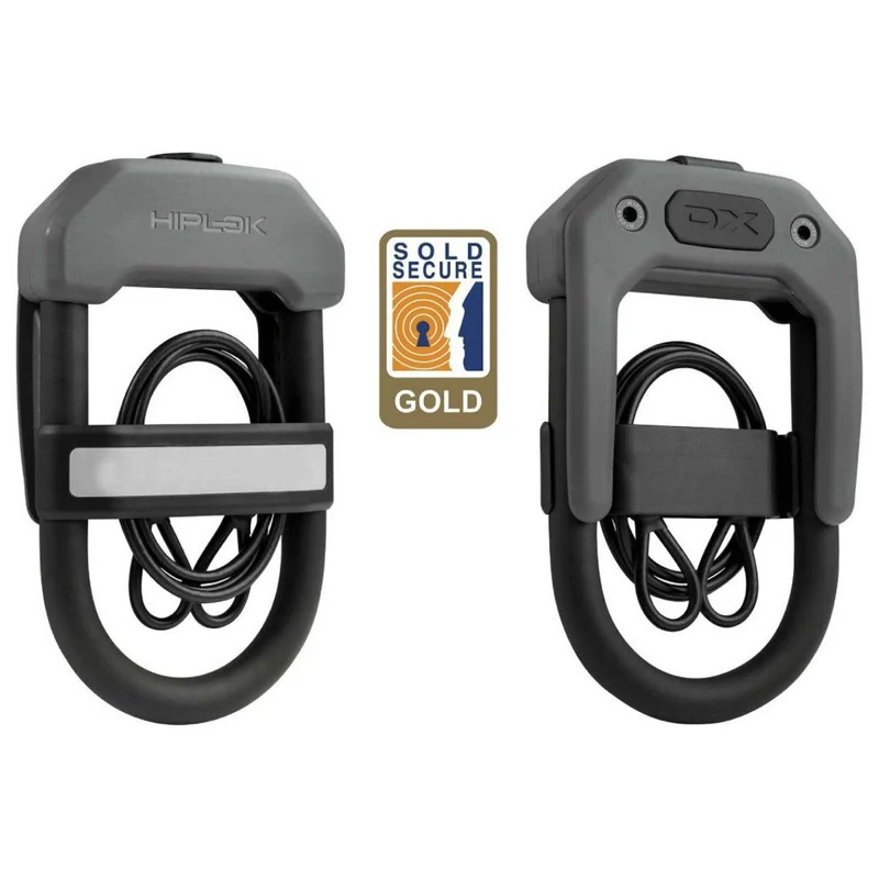 Cadenas Hiplok DXC avec câble noir