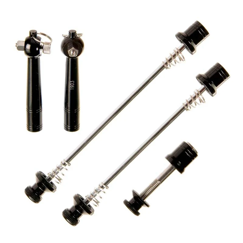 Ensemble de deblocages rapides Evo Antivol 3 pieces noir