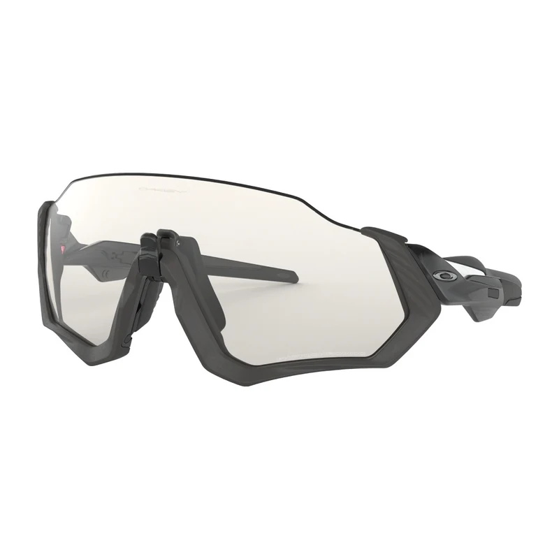 Lunettes Oakley flight jacket gris - iridium photochromic