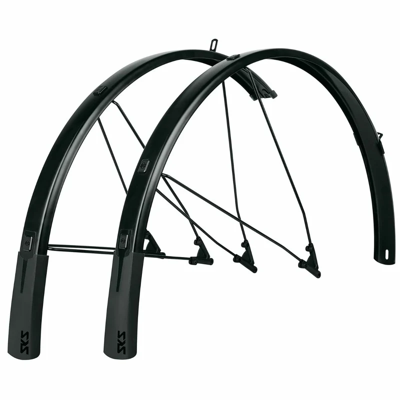 Ensemble de garde-boues SKS Bluemels Style 56mm 700 x 32/47 Noir Mat