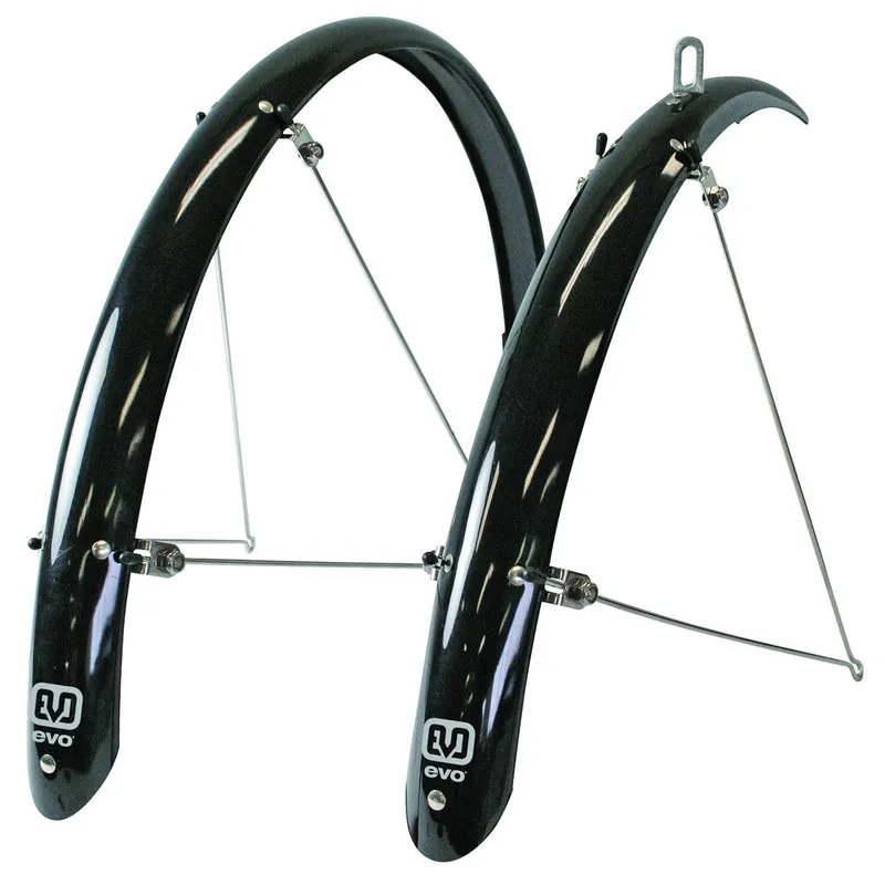 Ensemble de garde-boues Evo Power Guard 700 x 23/32 Noir