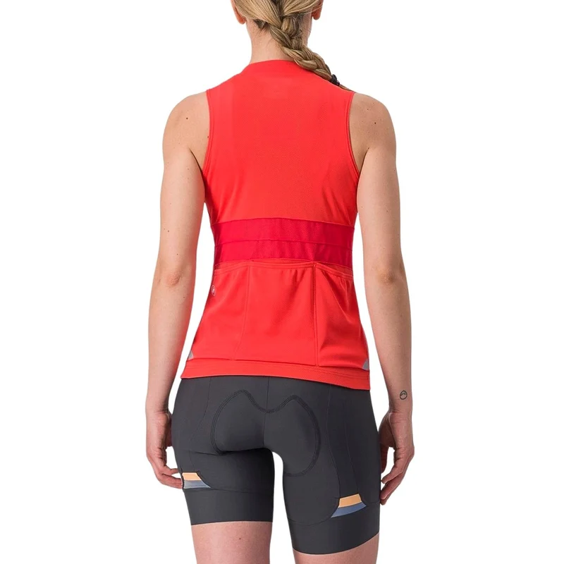 Maillot Castelli Anima 4 sans manches pour femme
