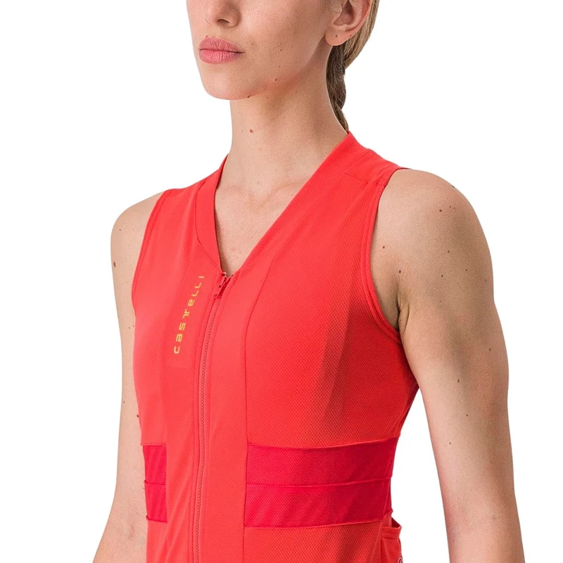 Maillot Castelli Anima 4 sans manches pour femme