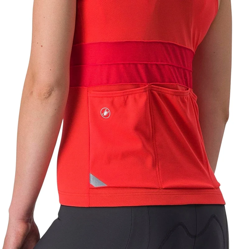 Maillot Castelli Anima 4 sans manches pour femme