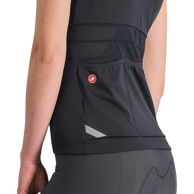 Maillot Castelli Anima 4 sans manches pour femme