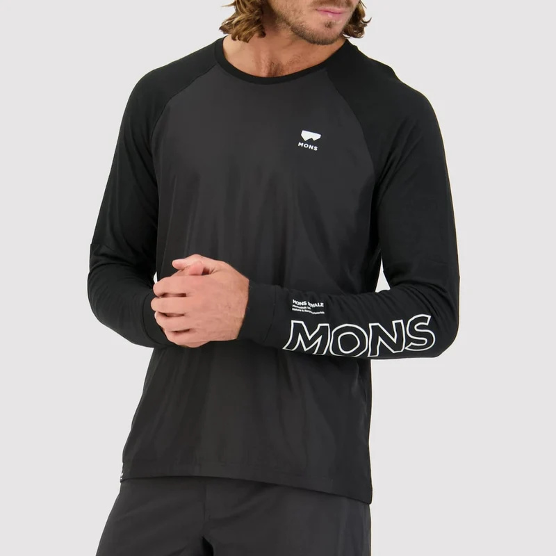 MAILLOT MONS ROYALE TARN MERINO WIND