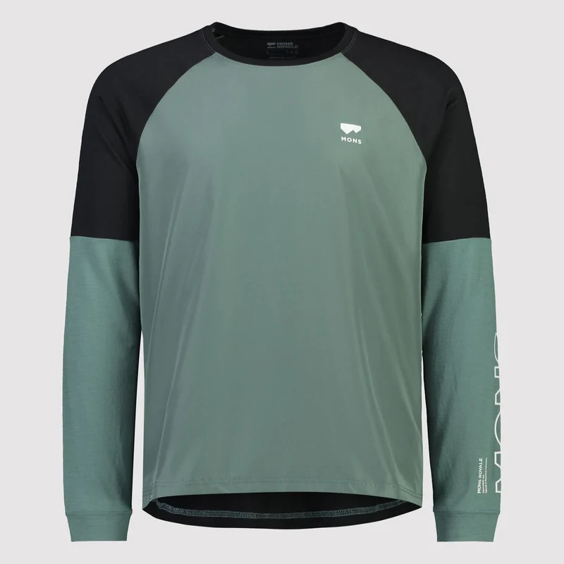 MAILLOT MONS ROYALE TARN MERINO WIND