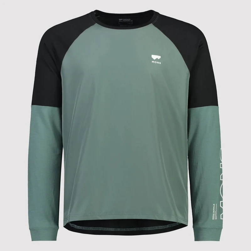MAILLOT MONS ROYALE TARN MERINO WIND