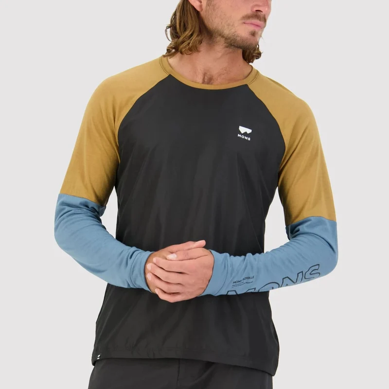 MAILLOT MONS ROYALE TARN MERINO WIND