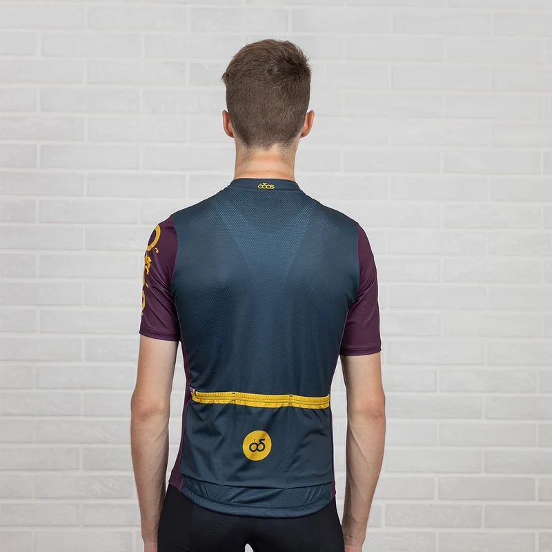 MAILLOT ODOS ACIER/BOURGOGNE