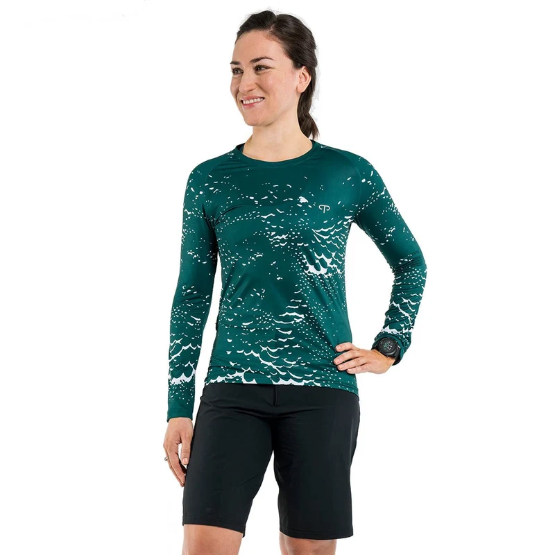 Maillot Peppermint Trail MTB Manche Longue