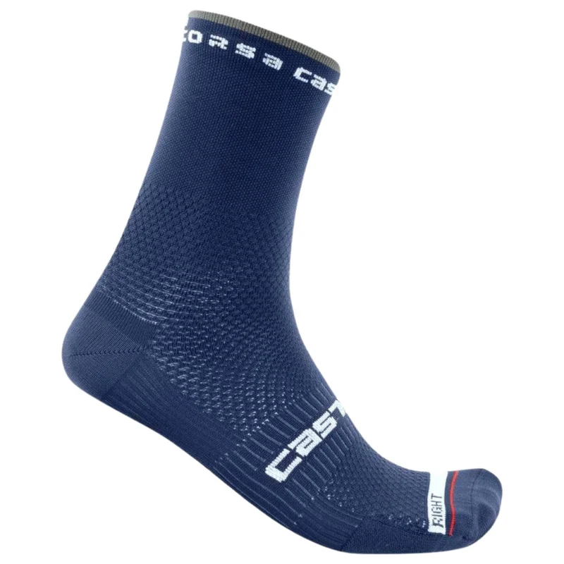 Chaussettes Castelli Rosso Corsa Pro 15