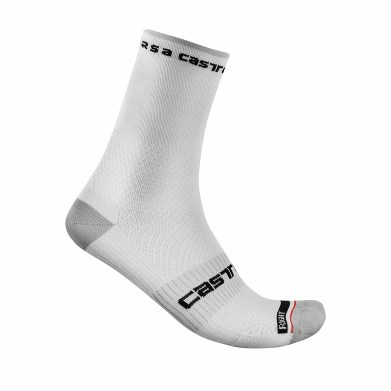Chaussettes Castelli Rosso Corsa Pro 15