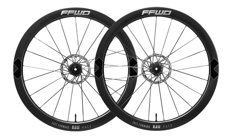 FFWD RAW PACE 48 – Paire de Roues Gravel Carbone Tubeless | Roulements CeramicSpeed