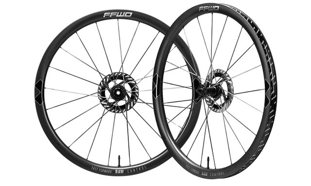 FFWD RAW CONTROL 36 – Paire de Roues Gravel Carbone Tubeless | Roulements CeramicSpeed