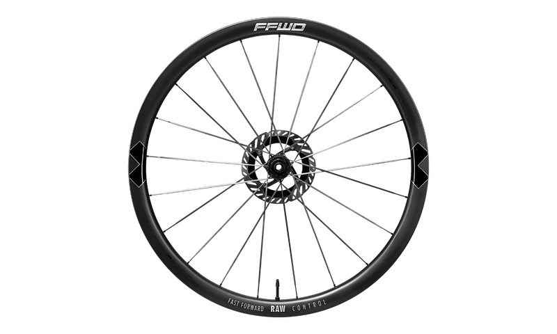 FFWD RAW CONTROL 36 – Paire de Roues Gravel Carbone Tubeless | Roulements CeramicSpeed