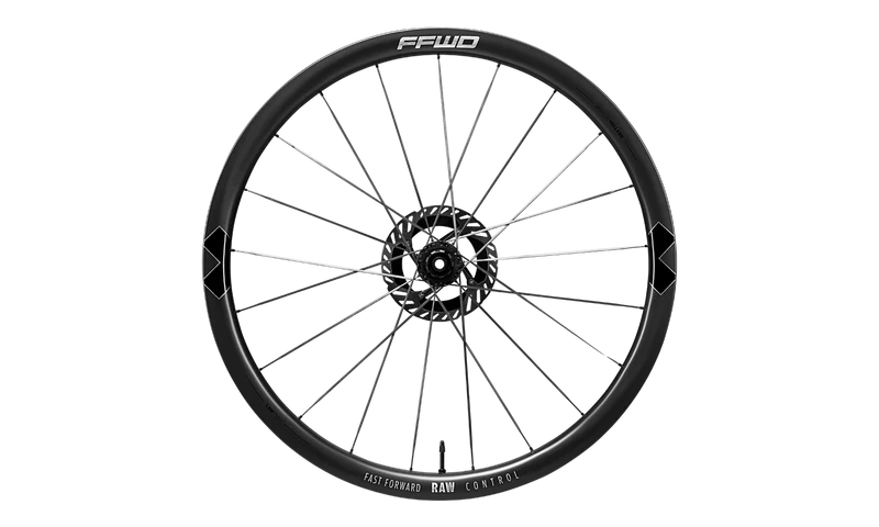 FFWD RAW CONTROL 36 – Paire de Roues Gravel Carbone Tubeless | Roulements CeramicSpeed