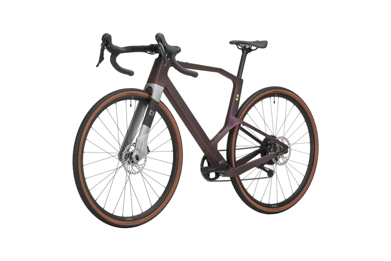 Rondo Ruut CF2 Aubergine / Silver — Vélo Gravel Carbone