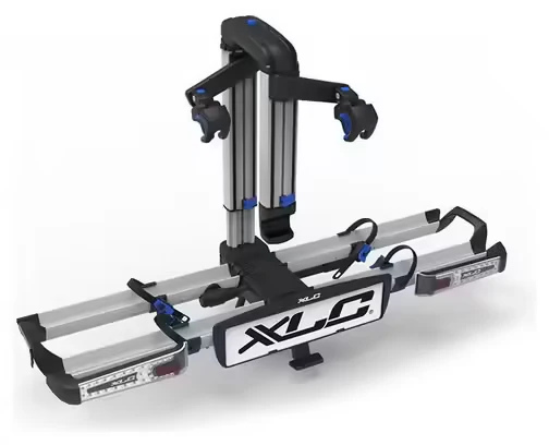 XLC VC-C08 PORTE-VÉLO ALMADA WORK-E PLIABLE POUR 2 E-BIKES AVEC ADAPTATEUR POUR CADRE
