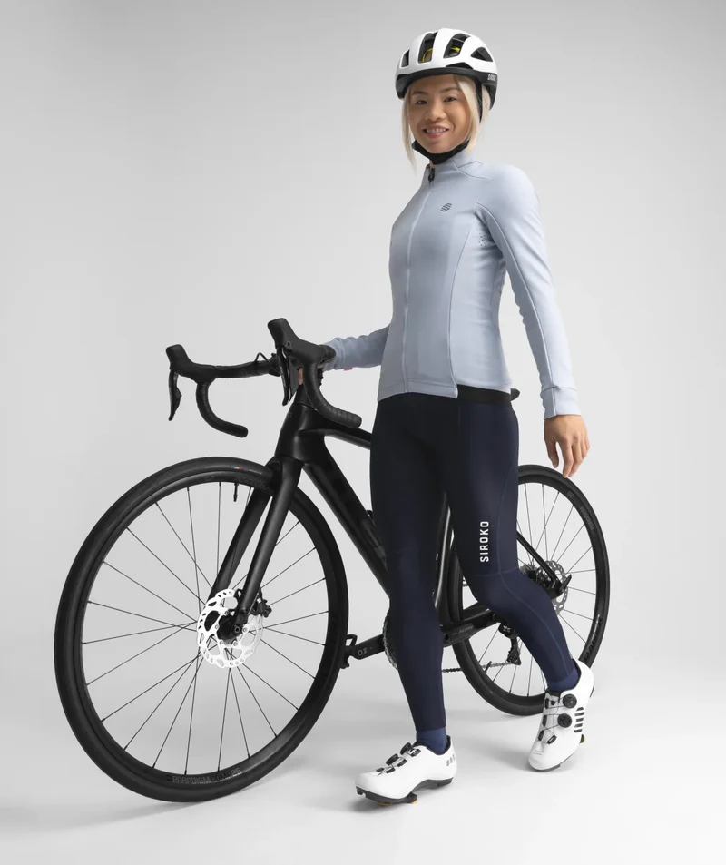 Veste vélo softshell femme J1 Bluebell 2026