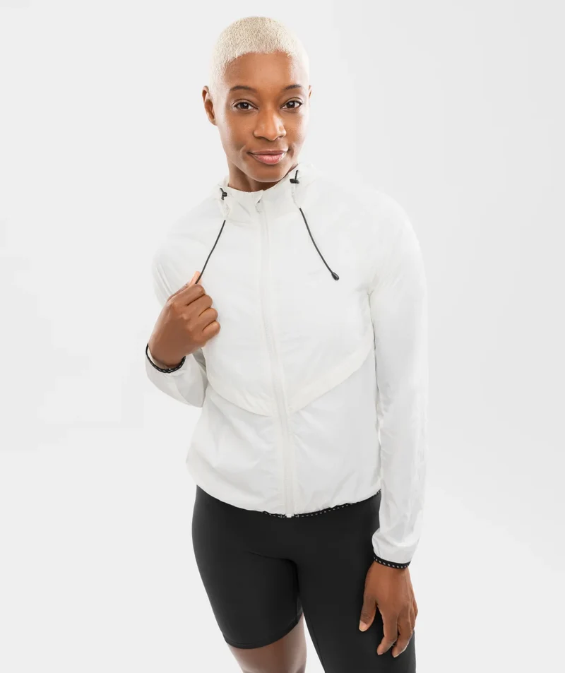 Veste coupe-vent running femme Alia White