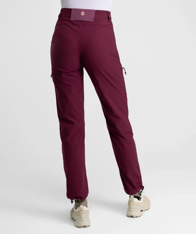 Pantalon randonnée léger femme Vortex Purple