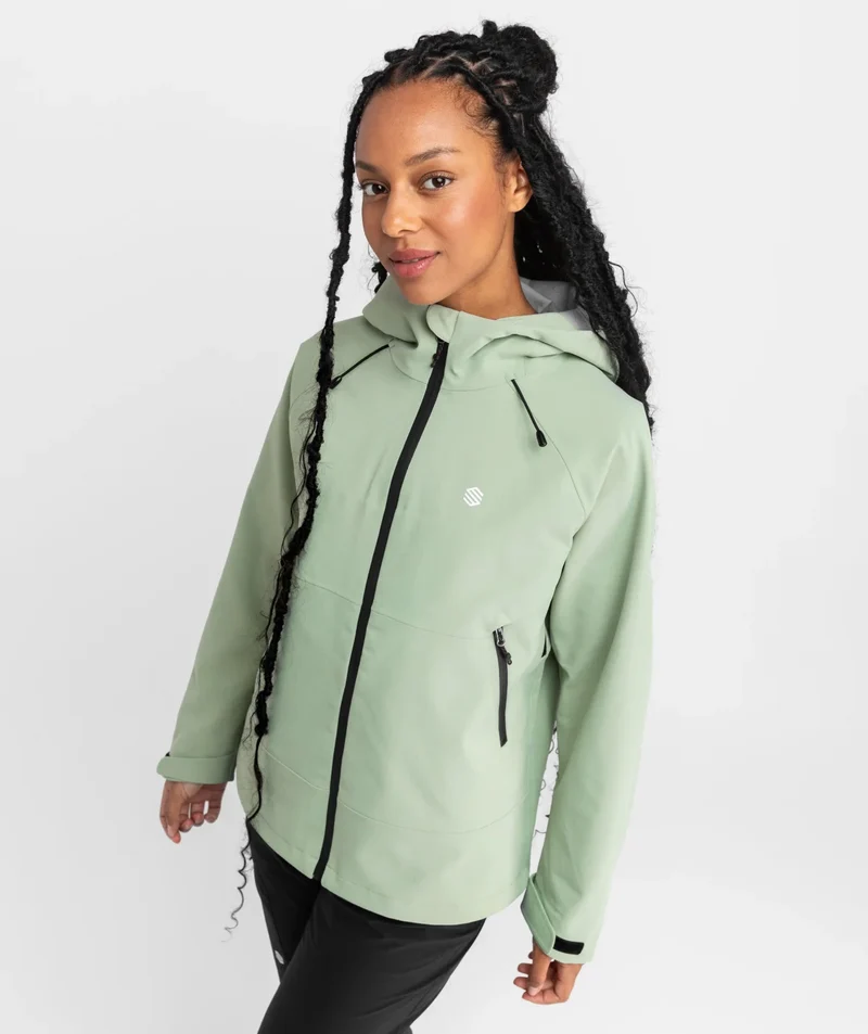 Veste randonnée hardshell femme Lac Léman