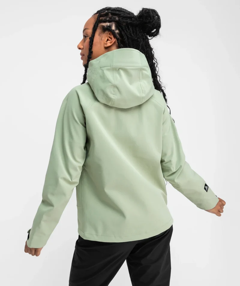 Veste randonnée hardshell femme Lac Léman